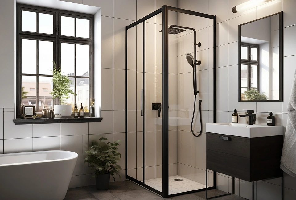 Стеклянные душевые по эксклюзивным проектам, изготовление стеклянных душевых от компании «Стекло Кубани»